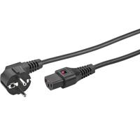 MONACOR AAC-500IEC appareils IEC Câble dalimentation direct 5 m noir