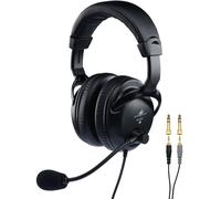 MONACOR BH-009 Micro-casque Micro de chant avec bonnette anti-vent