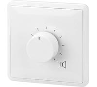 MONACOR encastré Commande du volume ELA blanc