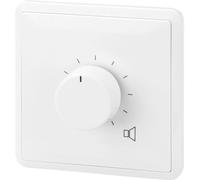 MONACOR encastré Commande du volume ELA blanc