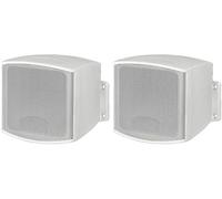 MONACOR EUL-26/WS Enceinte murale ELA, Enceinte murale 10 W noir 1 paire(s)