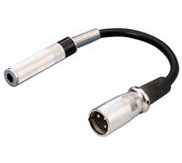Monacor MCA-15/2 Câble Adaptateur - Connecteur XLR Vers Prise Jack 6,3 Mm A10062