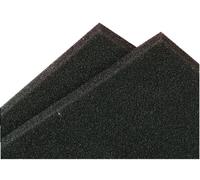 Monacor 12.5970 Paire de plaques Avant en Mousse Acoustique pour Haut-Parleur 10 mm