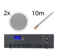 Monacor Monacor 2x EDL-28 PA-803DAP Bundle