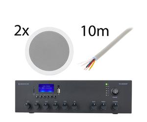 Monacor Monacor 2x EDL-28 PA-803DAP Bundle