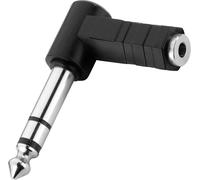 Monacor NTA-35A audio Adaptateur [1x Jack mâle 6.35 mm - 1x Jack femelle 3.5 mm]