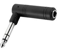 Monacor NTA-63A audio Adaptateur [1x Jack mâle 6.35 mm - 1x Jack femelle 6.35 mm]