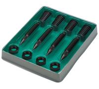 Monacor Pointes / Pied SPS-65 / Sw pour Lourde Boxen-ø 13 MM Carottage 090191
