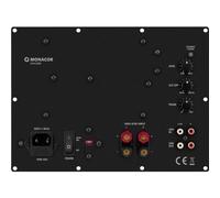 Monacor SAM-300D Module subwoofer actif pour équipement numérique, noir