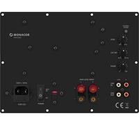 Monacor SAM-300D Module subwoofer actif pour équipement numérique, noir, classe D