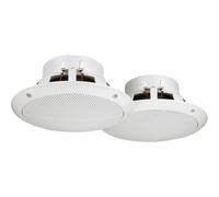 Monacor SPE-265/WS Haut-parleur encastrable 60 W 8 Ω blanc 1 paire(s)