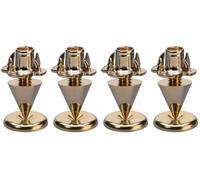 Monacor SPS-10/Go Ls-Spike-Set - 4er M 6 Ø 18 MM Hauteur 16 MM Plaqué Or 090193