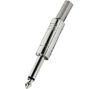 Monacor T-208 Fiche jack mâle 6,3 mm