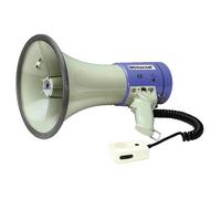 Monacor TM-27 Mégaphone sons intégrés, avec microphone à main