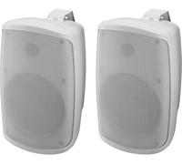 MONACOR WALL-06SET/WS Enceinte On-Wall blanc 50 W 70 Hz - 20000 Hz 1 paire(s)