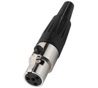 Monacor XLR-407/J Miniature XLR Connecteur, 4 Poles