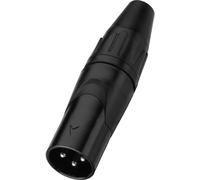 MONACOR XLR-823/P/SW Fiche XLR mâle