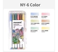 Monami 5/6/7/12 Couleurs Ensemble De Stylos Plus Stylo 3000 Pigment 0.4mm Marqueur D'art Pour Mettre En Évidence Le Dessin École D'écriture