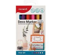 MONAMI acrylique Deco Marker 463 XF, 6pcs Vivid