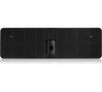 Monarch 40 Noire Antenne Numérique Intérieure Hdtv Tnt - Réception Du Signal Multidirectionnelle À 40 Miles De Distance - 4G Filtre De Reception Maximum/Uhf/Vhf/Fm/Usb Tuner/Tv Dvb-T/Dab Radio
