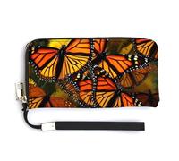 Monarch Butterflies Sac fourre-tout tendance, sac à main à bandoulière, sac à main pour femme, sac de rangement mignon pour femme, style, 20 x 10,5 cm, Style :, 20.0*10.5cm