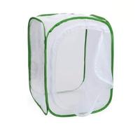 Monarch Enclosure - Boîtier en maille pollinisateur pour l'observation | Écran respirant à micro-trous avec boucle de transport renforcée Structure pliable Kit d'observation de la nature pour salles