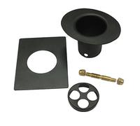 Monarch Rain Chains Monarch 12201 Kit d'installation de chaîne de Pluie en Aluminium 3 pièces Revêtement Noir