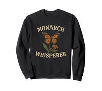 Monarch Whisperer Pollinator Garden Native Milkweed Sweatshirt