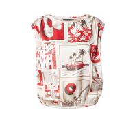 monari Chemisier beige / noisette / rouge / noir, Taille L