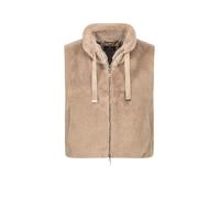 MONARI Gilet aspect fourrure beige | 44