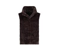 MONARI Gilet aspect fourrure marron | 36
