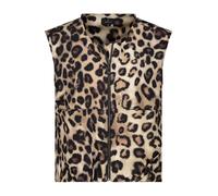 monari Gilet crème / marron / cappuccino / noir, Taille M