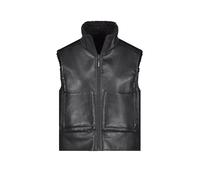 MONARI Gilet réversible aspect fourrure noir | 44