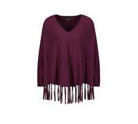 MONARI Poncho - Cape rouge foncé | 38