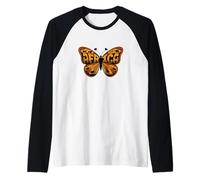 Monarque Africain Papillon Animaux Safari - Souvenir de l'Afrique Manche Raglan