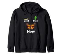 Monarque Papillon Amoureux du Cycle de Vie métamorphose Cadeau Mignon Sweat à Capuche