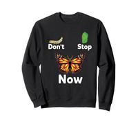 Monarque Papillon Amoureux du Cycle de Vie métamorphose Cadeau Mignon Sweatshirt