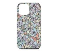 Monarque Papillon Fée Fantaisie Motif Noyau Couleurs Pastel Coque pour iPhone 12 Pro Max