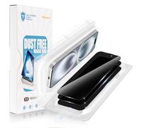 MONASAY Lot de 3 + 1 protection d'écran pour iPhone 16 Plus [installation instantanée], lot de 3 films en verre trempé HD + 1 outil d'installation sans poussière, sans bulles, sans poussière