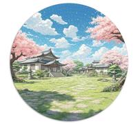 Monastère Lira 1000 Pièces Puzzle Intelligence Magique Circulaire DécoRation Moderne Bricolage pour Enfants Décompression Et Cadeau 1000pcs (67.5x67.5cm)