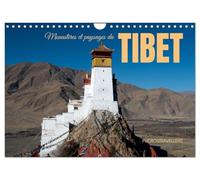 Monastères et paysages du Tibet (Calendrier mural 2027 DIN A4 vertical), CALVENDO calendrier mensuel: Un lieu pour redécouvrir la spiritualité