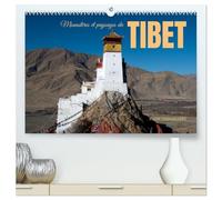 Monastères et paysages du Tibet (Calendrier mural haut de gamme 2027 DIN A2 vertical), CALVENDO calendrier mensuel: Un lieu pour redécouvrir la spiritualité