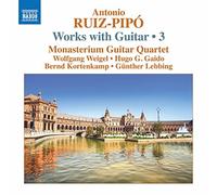 MONASTERIUM GUITAR Q - RUIZ-PIPO GUITAR WORKS 3 - CD - G4z