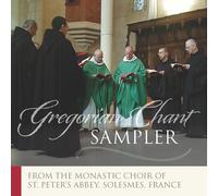 Monastic Choir Of Solesmes / Claire - Gregorian Sampler [Compact Discs]