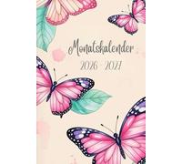 Monatskalender 2026 2027: Terminplaner im praktischen A5 Format. Mit Monatsübersichten, Jahreszielen, Kontakt- & Passwortlisten sowie viel Platz für ... 2-Jahres-Kalender für Klarheit und Fokus.