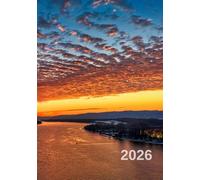 Monatsplaner 2026: Ein Teambuilding-Organisator und Business-Motivator mit einem Cover im Sonnenuntergangs-Design.