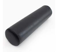 Monbaer Coussin rond pour canapé cylindrique - Coussin traversin cou / coussin de soutien lombaire, doux et confortable pour lit, canapé, pour tête, dos et jambes (90 x 20 cm, Noir)