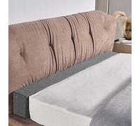 Monbaer Oreiller de remplissage de lit de taille personnalisée, coussin de tête de lit, traversin long pour fermer l'espace entre le matelas et la tête de lit ou le mur