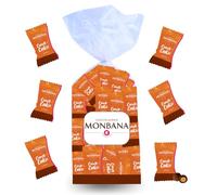 MONBANA - 100 Crousti-Cookie - Croustilles au Chocolat individuelles