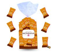 MONBANA | 100 Crousti-Spéculoos | 300g de Croustilles au Chocolat à Offrir ou à Partager pour Noël